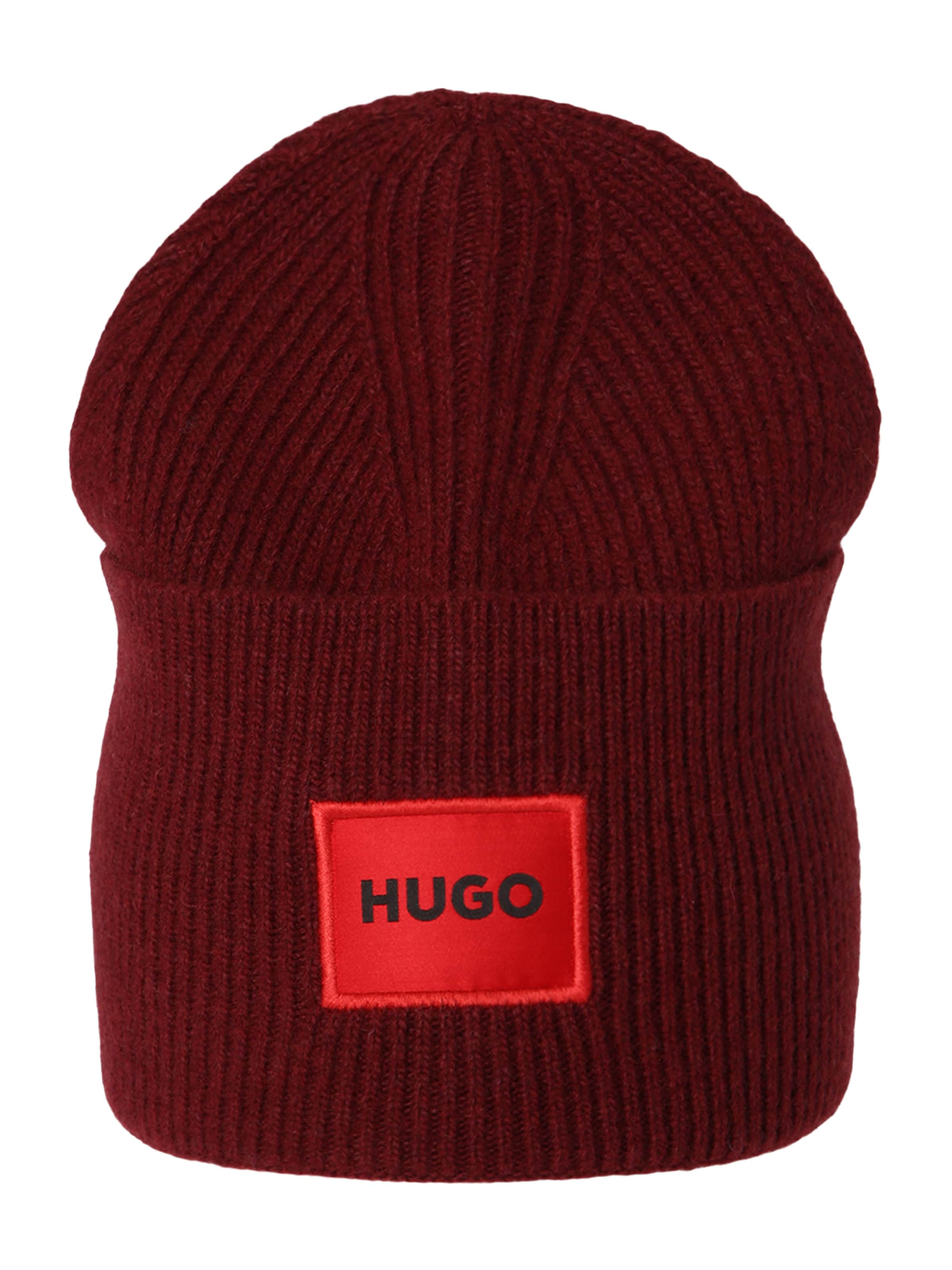 HUGO Шапка &#x27;Xaff 6&#x27; в Красный: спереди