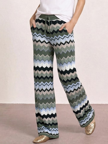 Wide leg Pantaloni di STREET ONE in verde: frontale