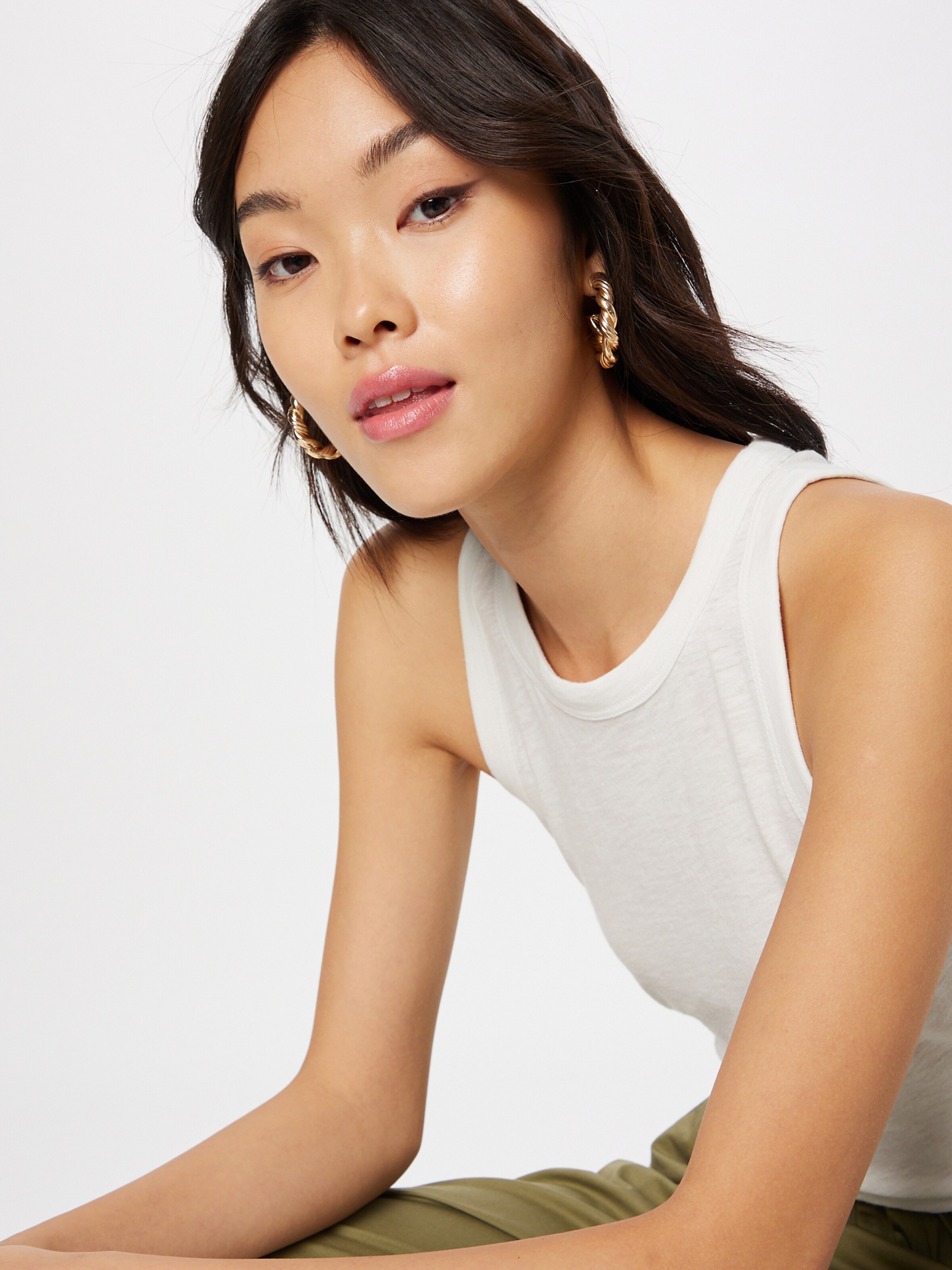 Frauen Shirts & Tops Marc O'Polo DENIM Top in Offwhite - RK96640 Frauen Shirts & Tops Marc O'Polo DENIM Top in Offwhite - RK96640