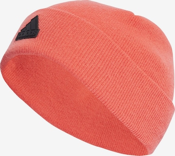 ADIDAS SPORTSWEAR Athletic Hat in Red: front