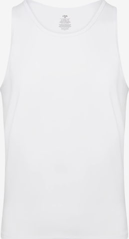 cfab (formerly creamy fabrics) Undershirt in White: front