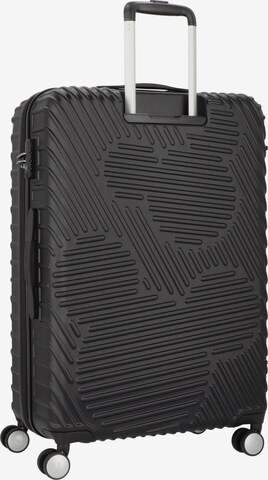 American Tourister Trolley 'Mickey' in Schwarz