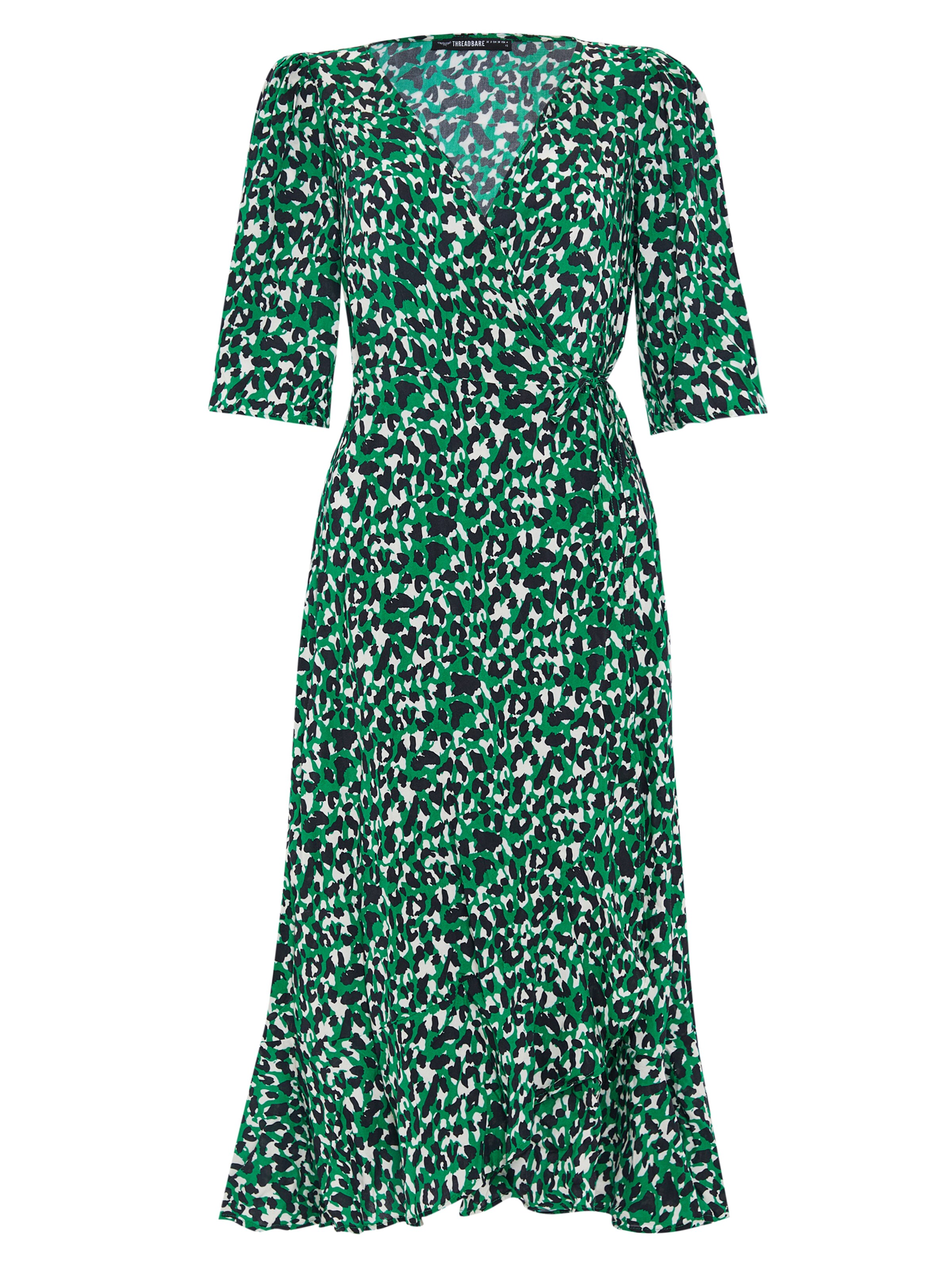 Threadbare Summer Dress 'Soda' in Green: front