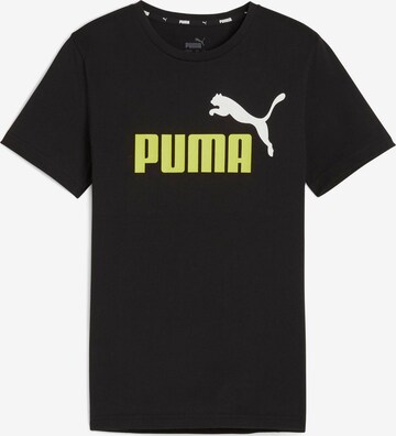 PUMA T-Shirt 'Essential' in Schwarz: predná strana