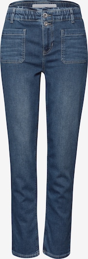 STREET ONE Jeans 'Paperbag' in blue denim, Produktansicht