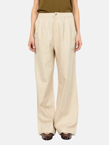 Soyaconcept Regular Broek 'SC-SIMI 3-C' in Beige: voorkant