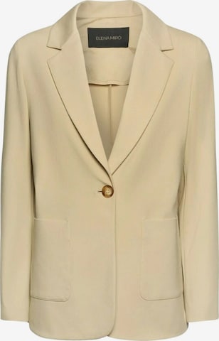 Blazer Elena Mirò en beige : devant