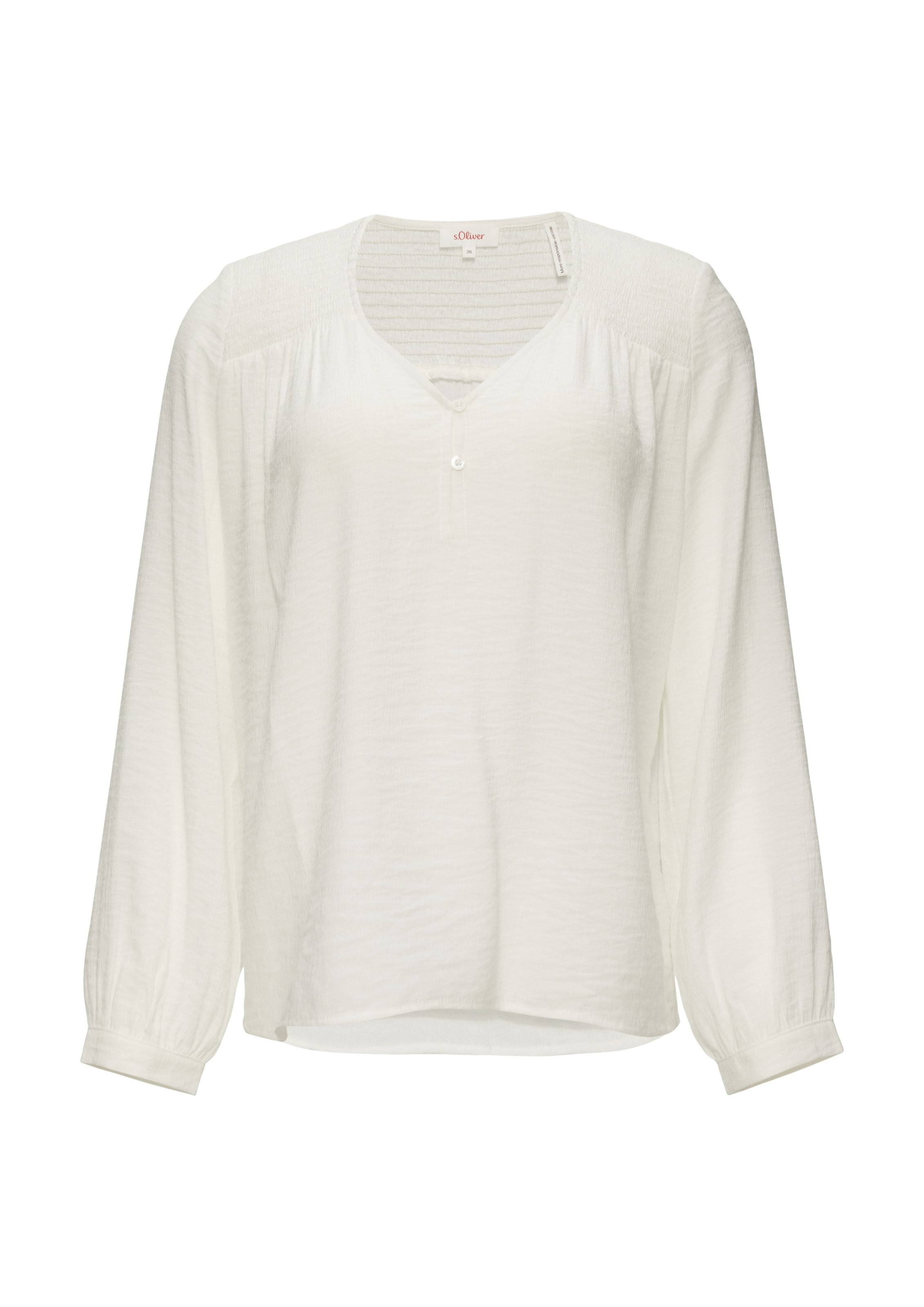 Chemisier s.Oliver en beige : devant