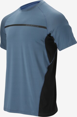 ENDURANCE Функциональная футболка 'Serzo' в Синий