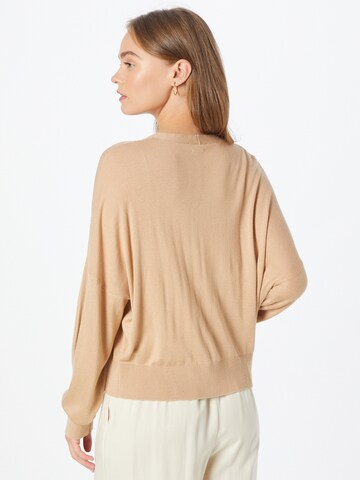 UNITED COLORS OF BENETTON Knit cardigan in Beige