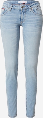 Tommy Jeans Skinny Jeans 'Scarlett' i blå: framsida