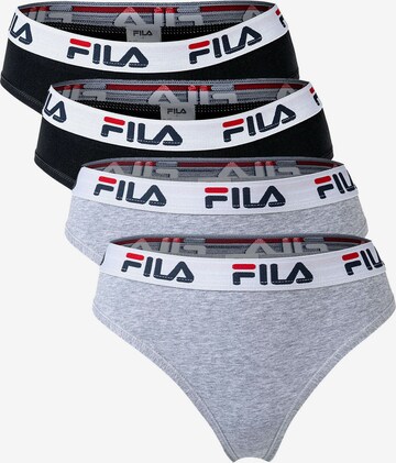 Slip di FILA in grigio: frontale