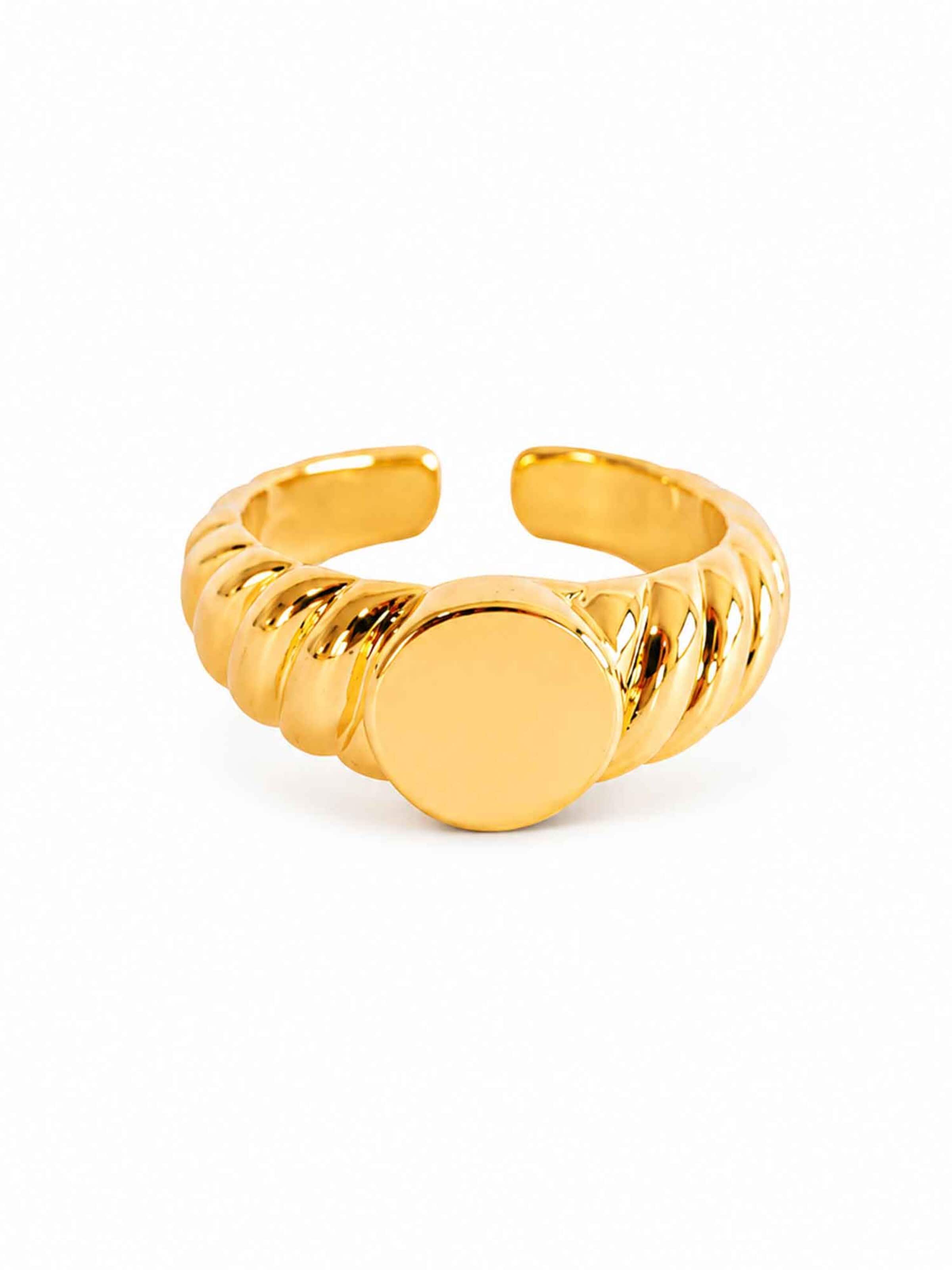 RteRme - Anillo 'Eulalia Ring' en oro: frente
