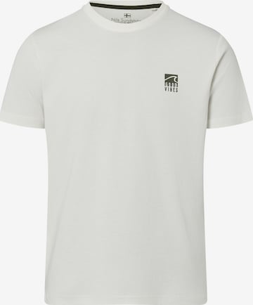 Nils Sundström Shirt in White: front