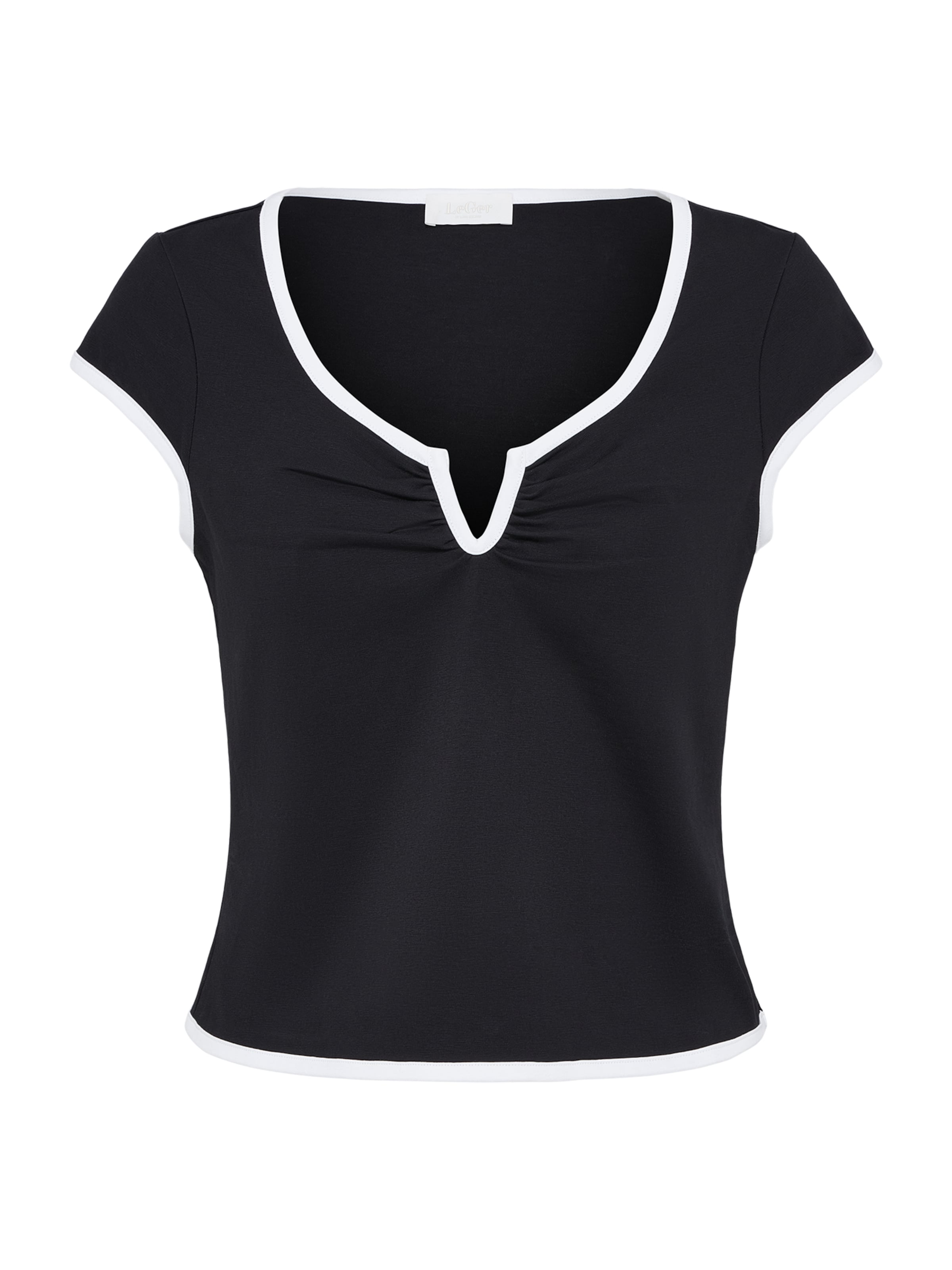 LeGer by Lena Gercke Tričko 'Smilla' - černá / bílá, Produkt
