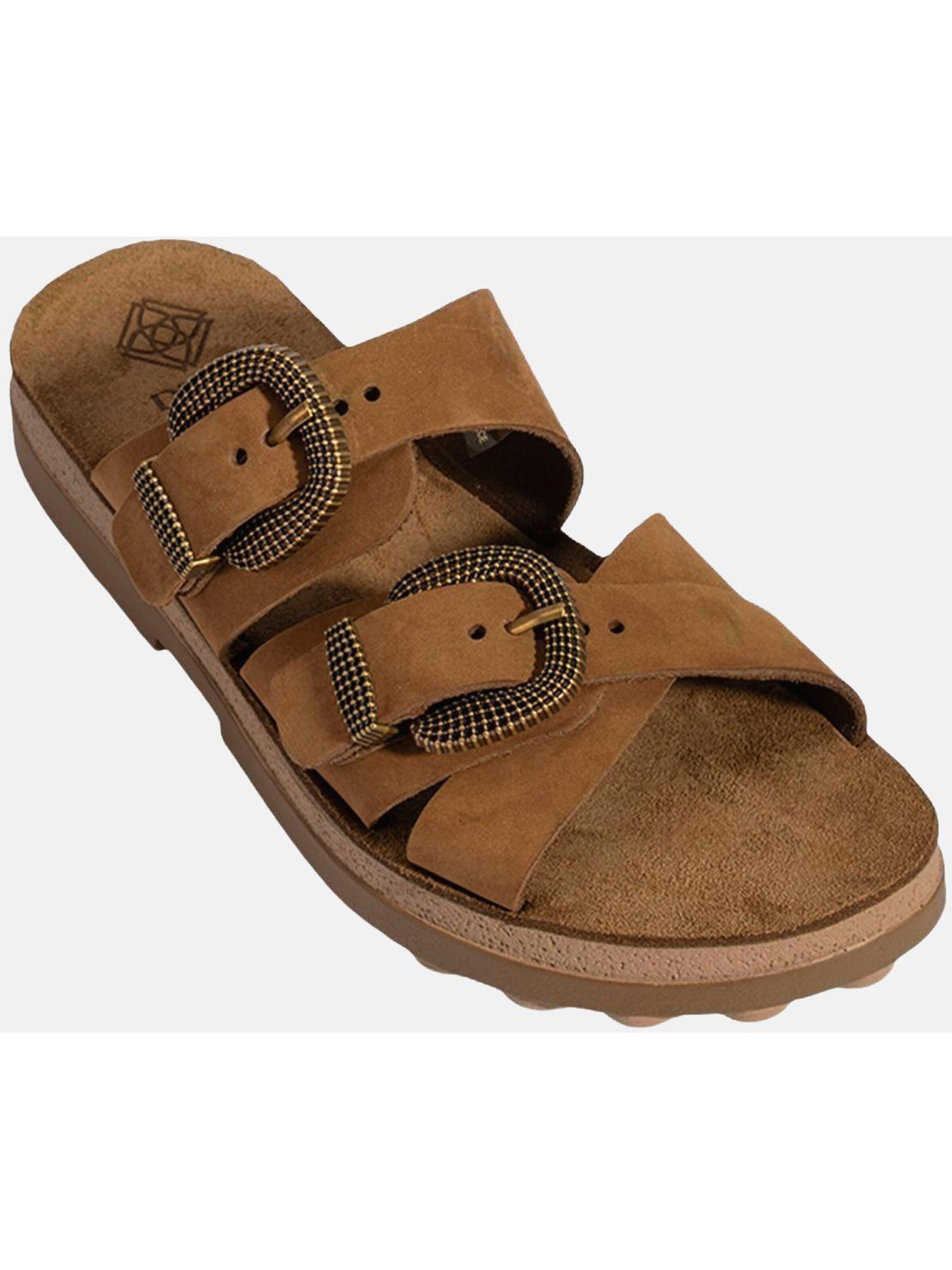 Desa Slippers in Brown