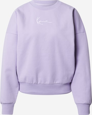 Karl Kani Sweatshirt in Lila: predná strana