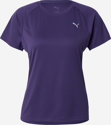 PUMA Λειτουργικό μπλουζάκι 'VELOCITY' σε λιλά: μπροστά
