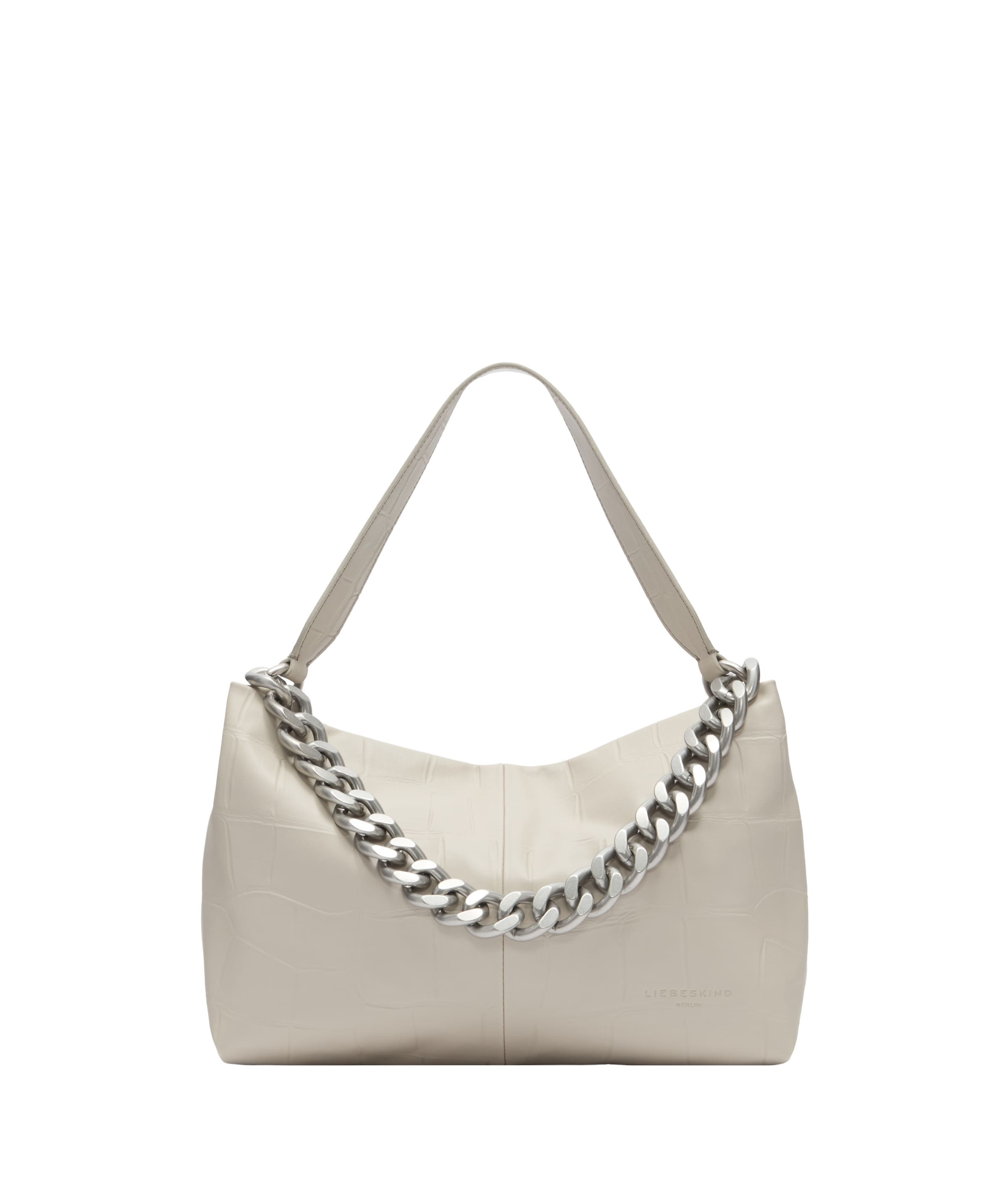 Liebeskind Berlin Shoulder bag in Beige: front
