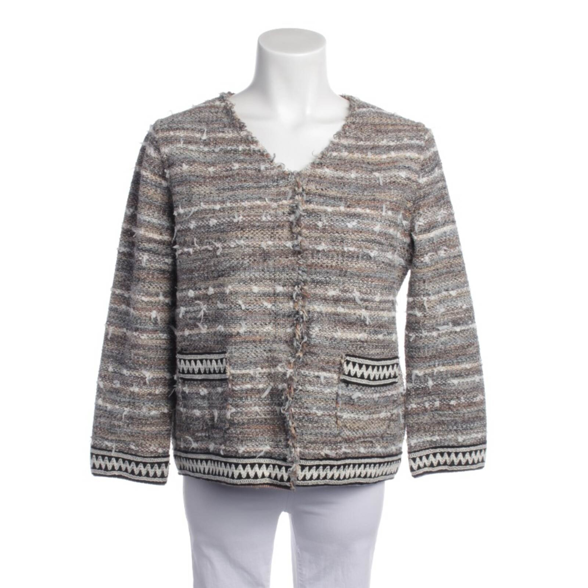 Bruno Manetti Jacket & Coat in L in Mixed colors: front