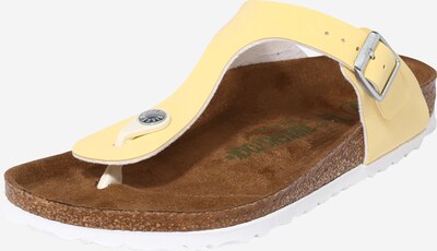 BIRKENSTOCK Klipklappere 'Gizeh' i gul, Produktvisning