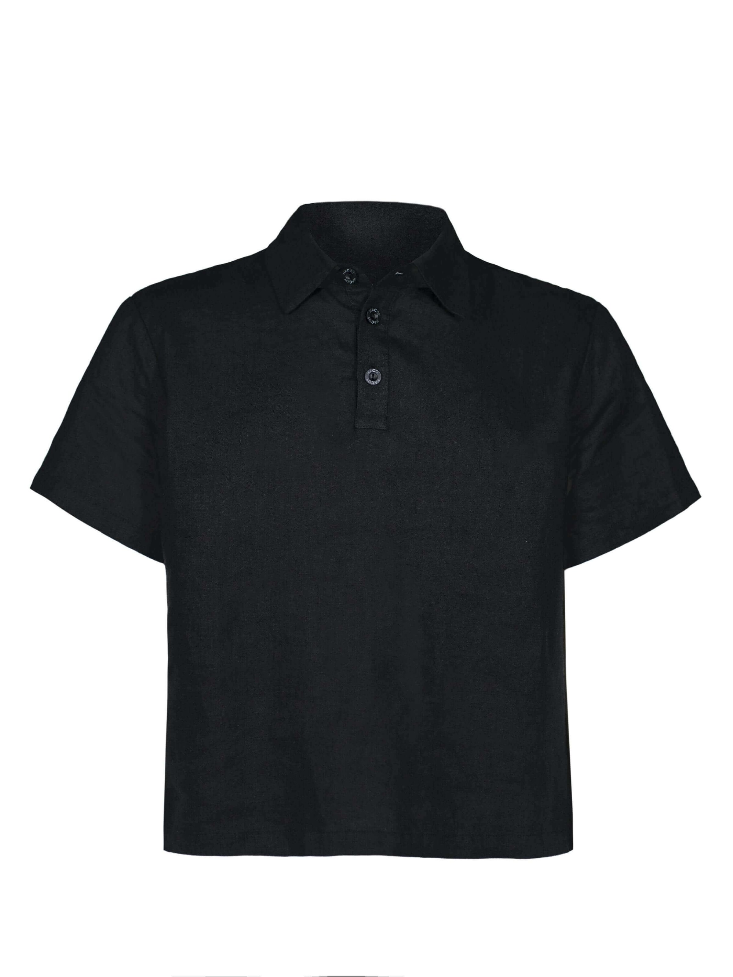 Coupe regular Chemise 'Linen Business Shirt' HACOY en rose