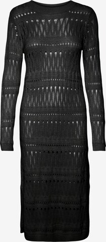 VERO MODA - Vestido de punto 'Malta' en negro: frente