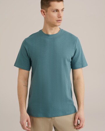 WE Fashion Shirt in Blauw: voorkant