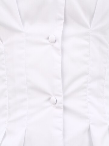 Bluză de la Missguided Petite pe alb
