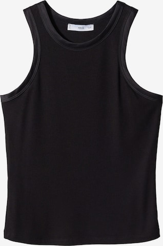 MANGO Top 'BALI' in Black: front