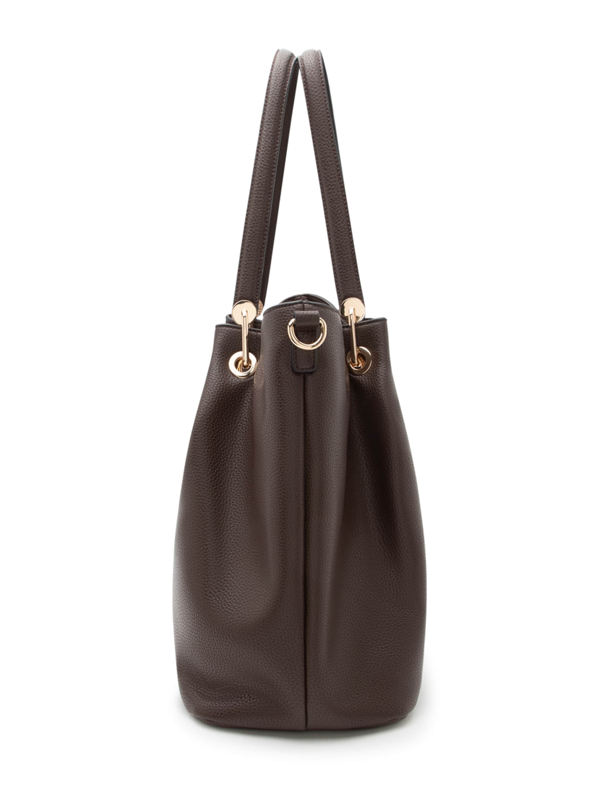 L.CREDI Μεγάλη τσάντα 'Ebony' σε καφέ