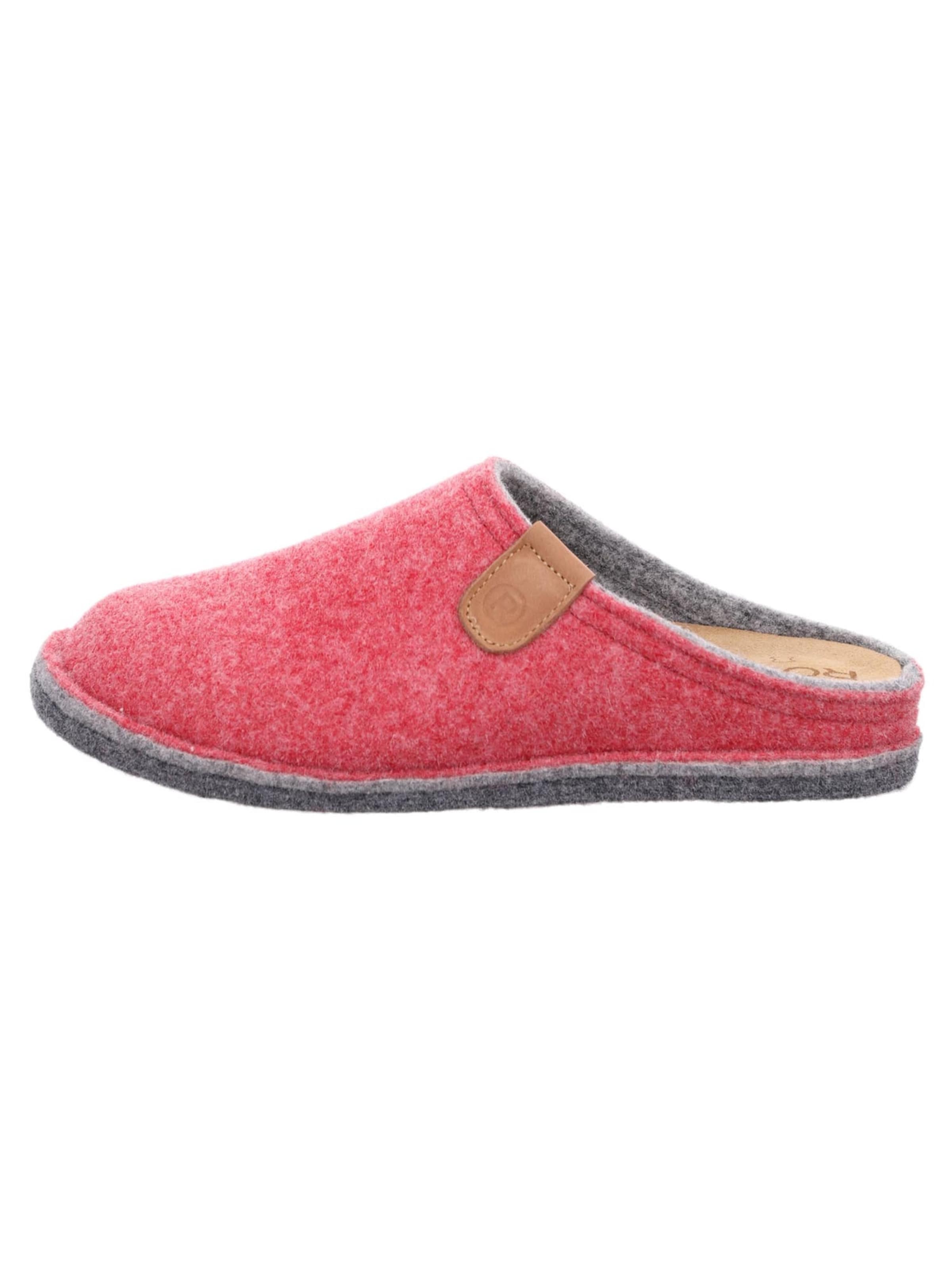 ROHDE Slippers 'Lucca-D' in Red: front