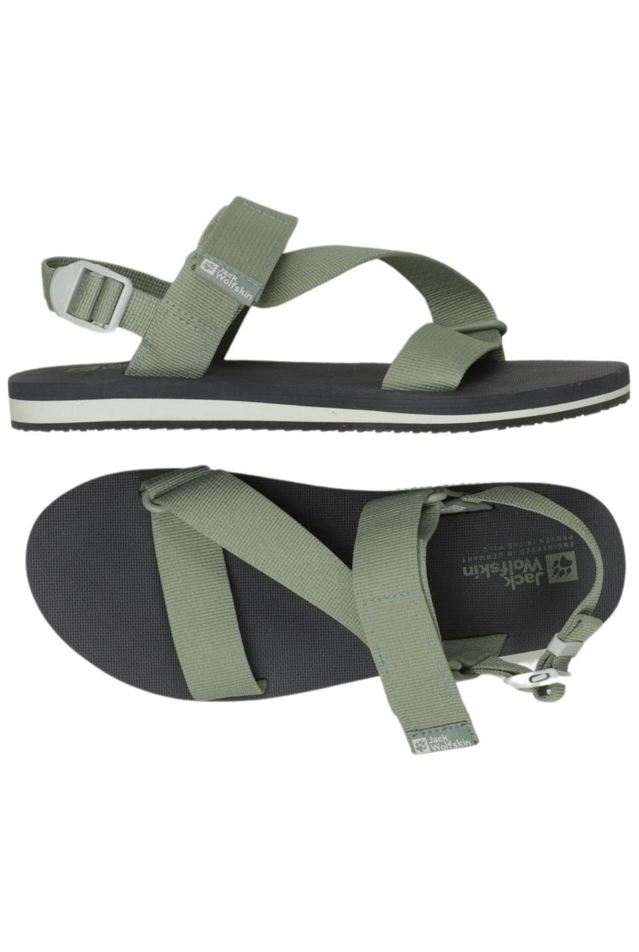 JACK WOLFSKIN Sandals & High-Heeled Sandals in 40,5 in Green: front