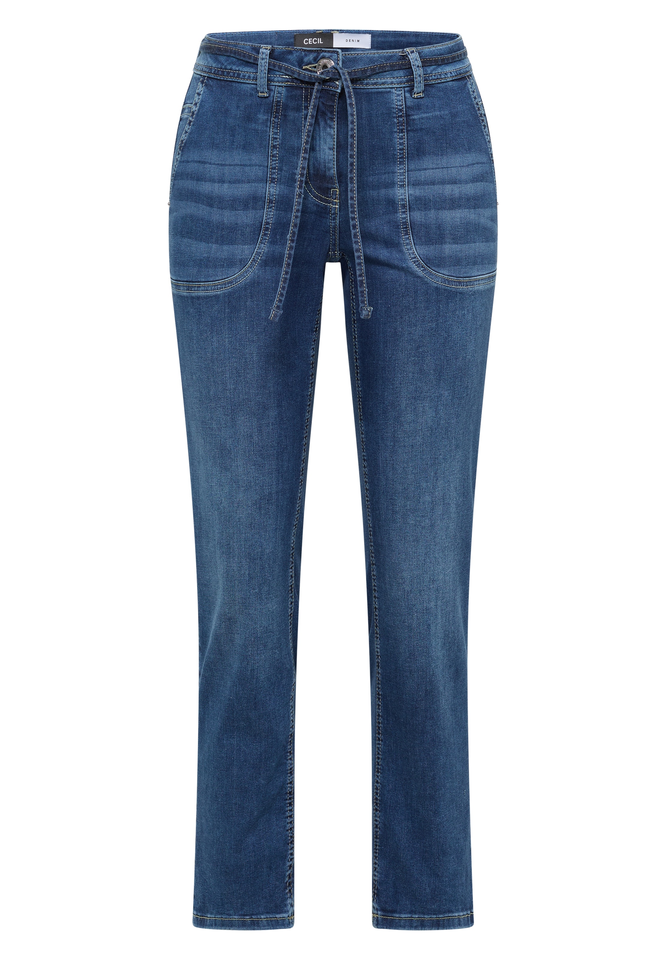CECIL Regular Jeans in Blue: front