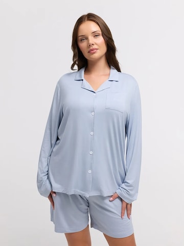 cfab - Camiseta para dormir 'Pyjama Shirt' en azul