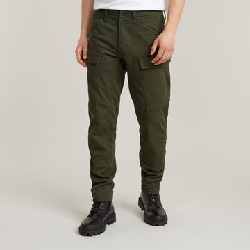 G-STAR Regular Cargohose in Grün: Vorderseite