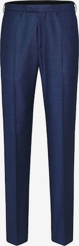 Digel Regular Pleated Pants in Blue: front