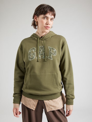 GAP Sweatshirt 'HERITAGE' in Grün: Vorderseite