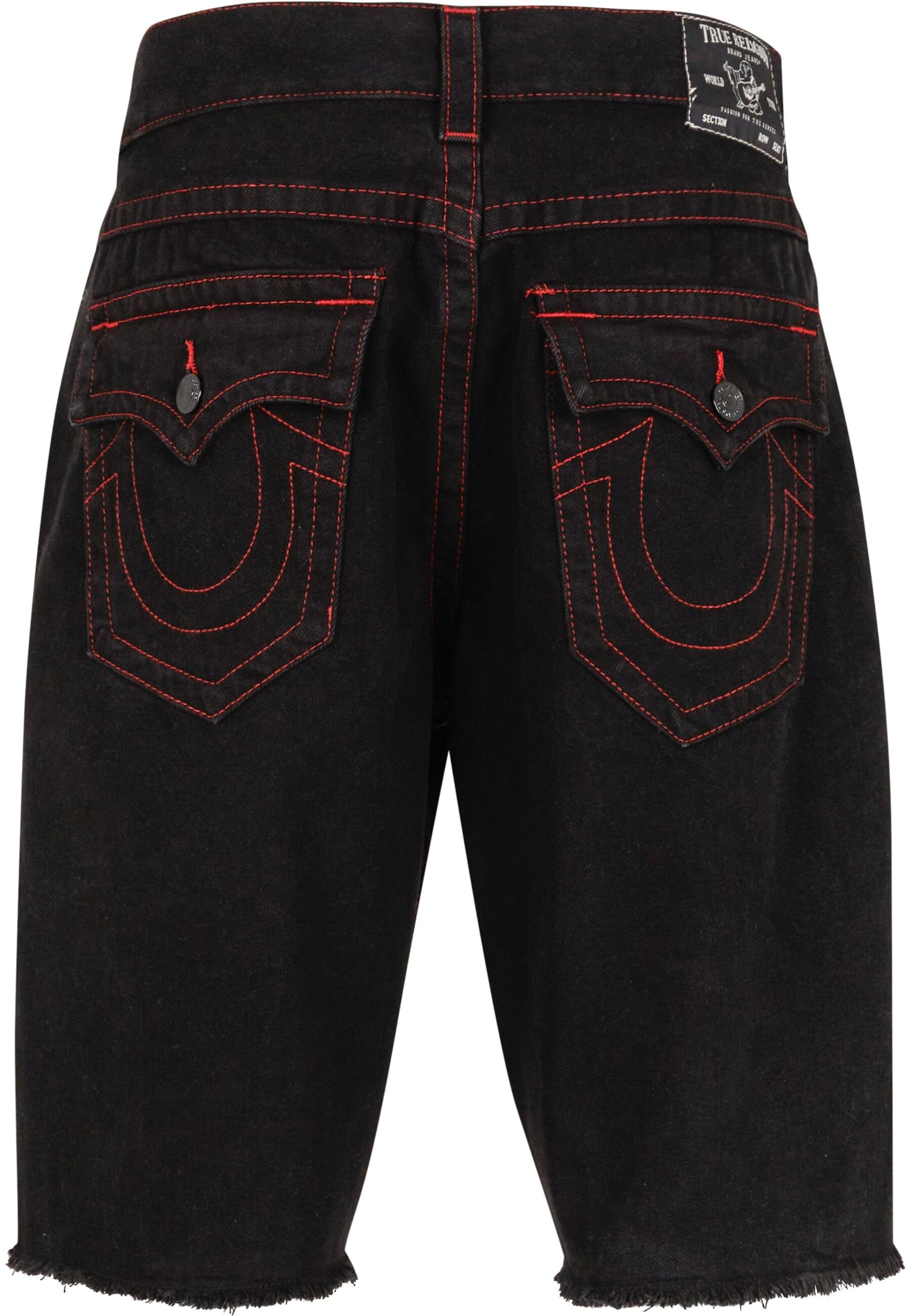 True Religion Regular Shorts 'Ricky' in Schwarz