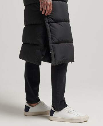 Superdry Between-Seasons Coat in Black