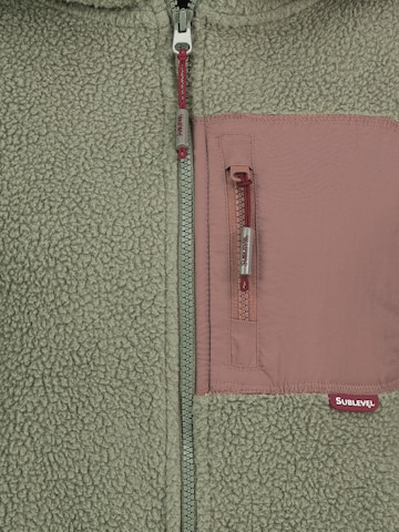 Sublevel Fleecejacke in Grün