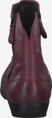 JOSEF SEIBEL Ankle Boots 'Naly 24 79724' in Red