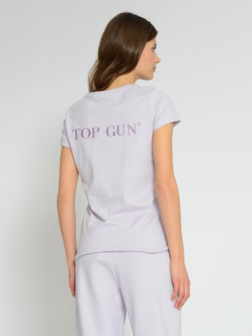 TOP GUN T-Shirt in Lila