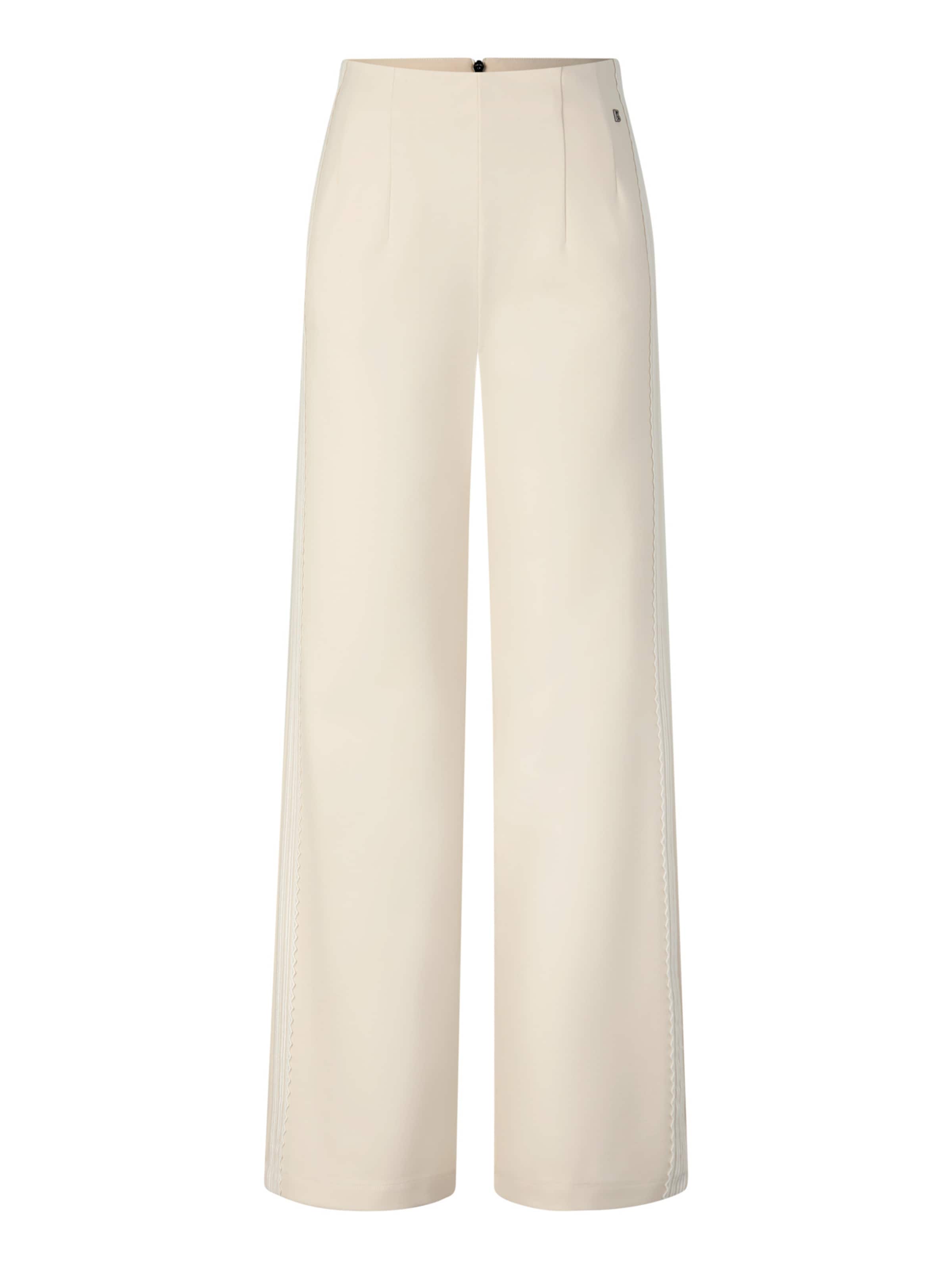 BOGNER Wide Leg Hose 'Lana' in Beige: Vorderseite