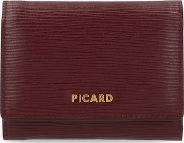 Picard Wallet 'Calais 1' in Red: front