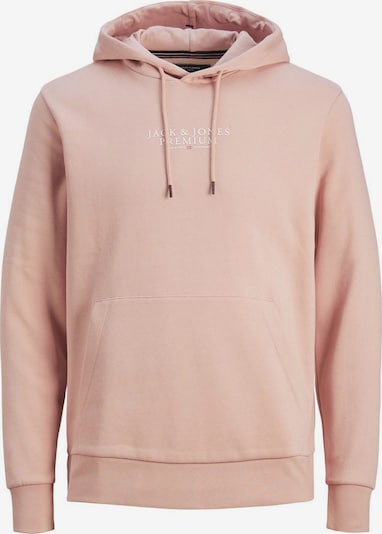 JACK & JONES Sweatshirt in pink / weiß, Produktansicht