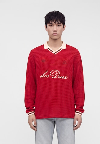 Les Deux Sweatshirt in Red: front