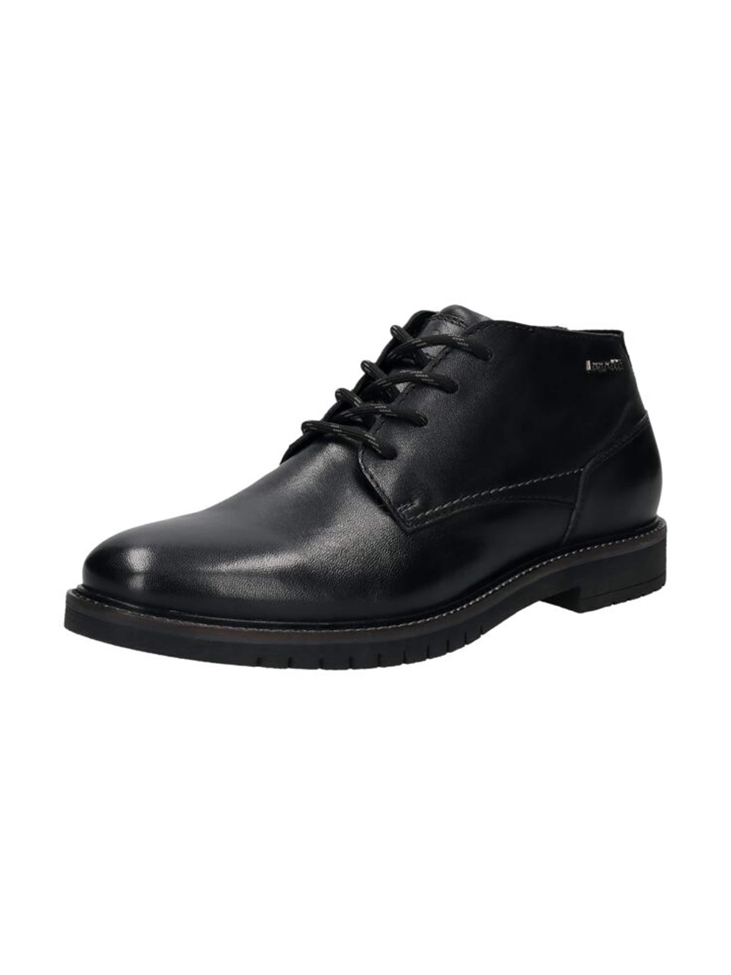 bugatti Buty sznurowane w kolorze czarny: przód