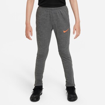 NIKE Skinny Sporthose in Grau: Vorderseite