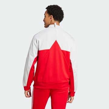 ADIDAS SPORTSWEAR Sportsweatjacke 'Tiro' in Rot